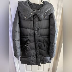Hollister Black Puffer